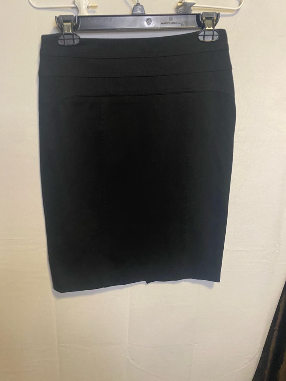 INC International Concepts Black High-Waist Pencil Skirt
